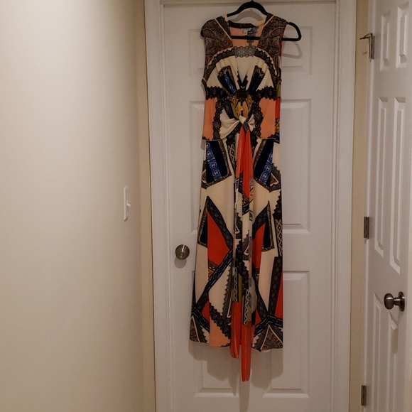 Boston Proper Maxi dress size M, colors mult - Picture 1 of 4